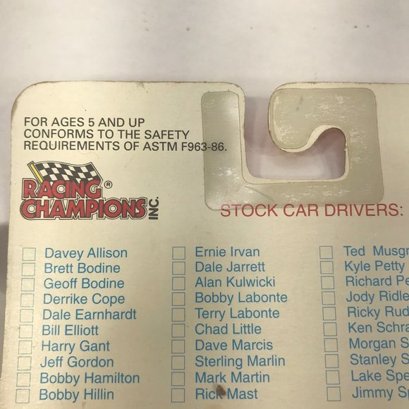 Racing Champions 1994 Edition Rusty Wallace #2 Stock Car 1:64 Plastic Dented - Picture 6 of 7